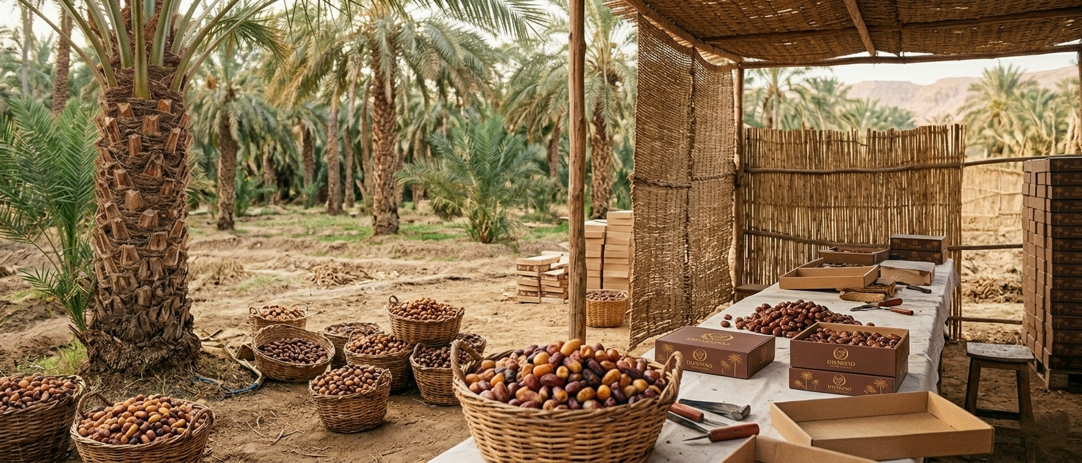 Premium fresh dates exporter based in Egypt’s New Valley. Supply Medjool, Siwi, Sukkary & more top varieties to global wholesalers. Request a quote